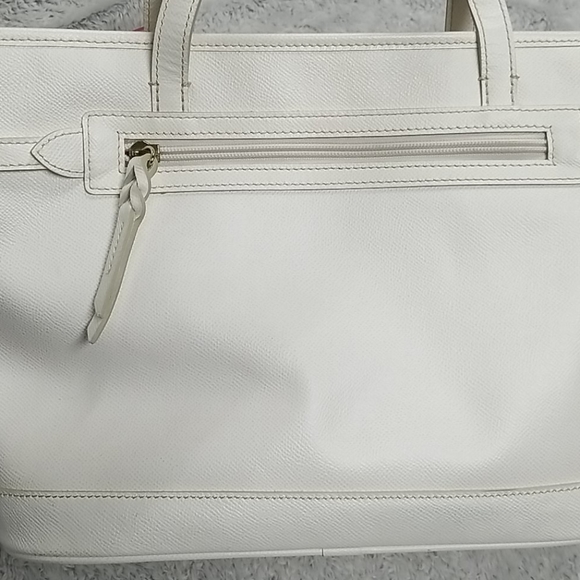Dooney and Bourke white shoulder bag - Picture 5 of 9